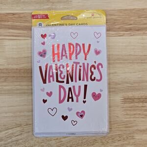 american greetings 8 ct Happy Valentine's Day Greeting Cards Bundle for Anyone